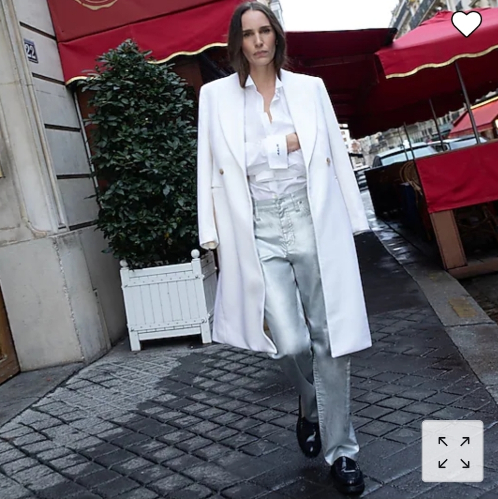 J. Crew Women's Silver Boot Cut Jeans